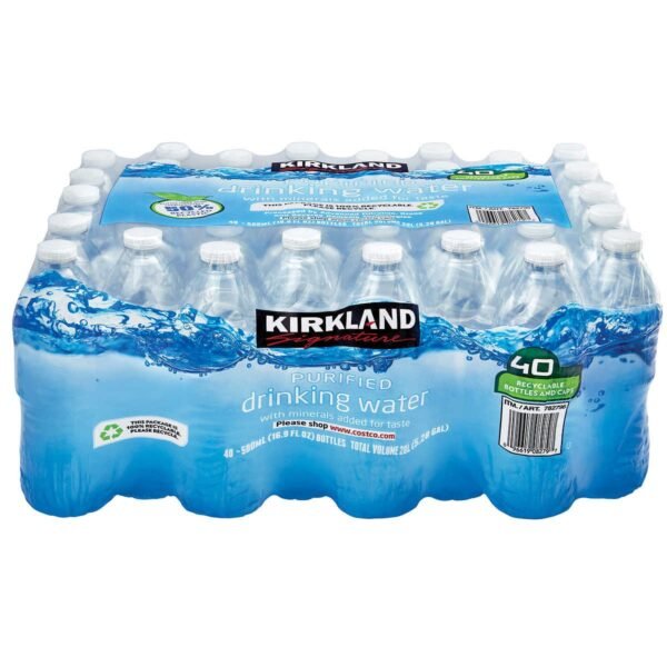 Purified Water - 40 x 500ml Bottles | Bulk Water Delivery